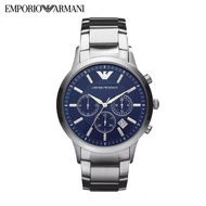 Armani watch Armani genuine classic stainless steel band watch men multifunctional waterproof quartz