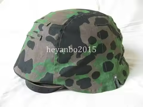 WWII WW2 GERMAN PLANE TREE CAMO M35 REVERSIBLE HELMET COVER no helmet Reenactment