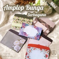 Envelope Multipurpose Wedding Birthday Envelopes with Floral Motifs (mini size) Envelopes for Letter