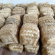 (150 Pairs) Bamboo Baskets 7x7x4 300pcs/