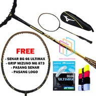 PAKET RAKET BADMINTON MIZUNO PROMAX ZX 3 III ORIGINAL