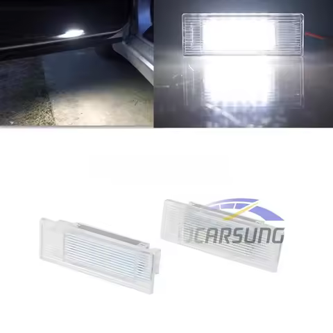 For BMW X1 F48 X3 F25 X4 F26 X5 F15 X6 F16 LED Door Welcome Puddle Light Rear Seat Interior Light