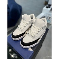 Air Jordan 3 X Fraent Black White Fujiwara Hiroshi Lightning Low-Top Basketball Shoes DA3595-100 9V4