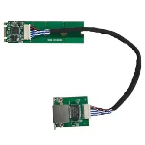 L93A-M.2 B M Key 2.5G Ethernet Card, For I226 2.5G RJ45 LAN NIC Fit Youyeetoo X1 X86 SBC, 2230/2242/