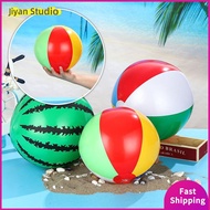 JIYAN2866 หลากสี ของตกแต่งงานปาร์ตี้ ลูกบอล เป่าลม ลูกบอลชายหาด ของเล่นฤดูร้อน สำหรับเด็ก