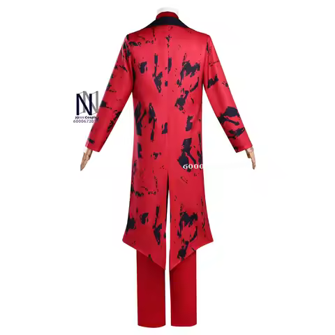Newly Movie Tv Cosplay Costume Anime Hyde Role Playing Clothes Red Uniform Outfit Set for Men Comic 