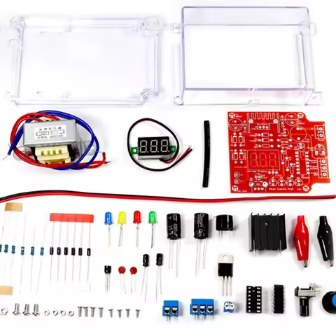 LM317 Adjustable Regulated Voltage 110V 220V to 1.25V-12V Step-down Power Supply Module PCB Board DI