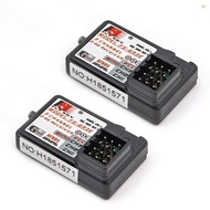 2Pcs Flysky FS-GR3E AFHDS 2.4G 3CH Receiver for FS-GT2 FS-GT2B FS-GT3B FS-GT3C FZ-IT4S RC Car Boat