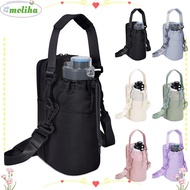 MOLIHA Water Bottle Sling Bag, Solid Color Waterproof Crossbody Water Bottle Bag, Durable Adjustable