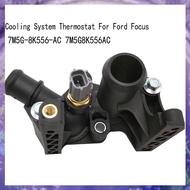 [P K A M] 3PCS Cooling System Thermostat Automobile Water Thermostat Cover for Ford Focus 7M5G-8K556