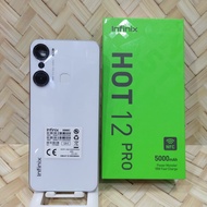 infinix hot 12 pro 8/128 Handphone Second Fullset original Bergaransi