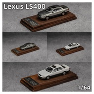 Fine Works 1/64 Lexus LS400 Diecast car Car Model Simulation Alloy Diecast Car Children and Boys Col