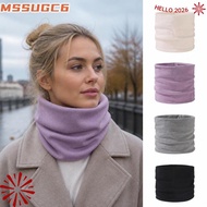 MSSUGYL Neck Warmer Gaiter,  Wind-Resistant Double Layer Neck Gaiter, Warm Elastic Stretch Windproof
