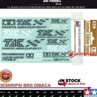 TAMIYA 67362 - TAMIYA ASIA CUP 20th ANNIVERSARY STICKERS (TAMIYA ASIA CUP EDITION)