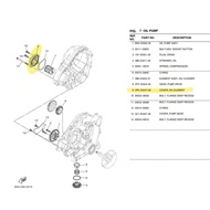 2PK-E3447-00 Y15 / Y16 / FZ150 / R15 V3 / R15M / MT15 YAMAHA OIL ELEMENT OIL FILTER COVER HOUSING 10