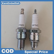 KamEm High Efficiency Spark Plug for Outboard Motor Match BP7HS BP6ES BP5ES BPR6EY for Mercury Outbo