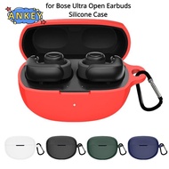 for Bose Ultra Open Earbudsfor Bose Ultra Open Earbuds Case Silicone Soft Protective cover With Keychain Silicone Protect Cases