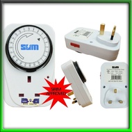SUM 24hrs Programmable 13A Plug In Timer With SIRIM