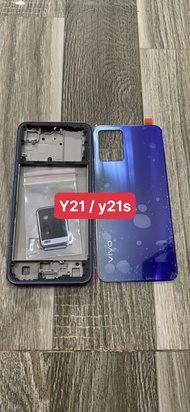 BỘ VỎ VIVO Y21S/Y33S (gồn sườnmakelưngkính camnút bấn)