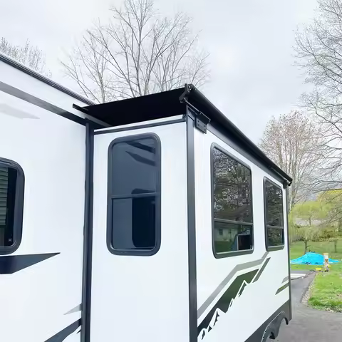 AWNLUX RV Exterior Accessory RV Parts RV Awning Slide Out Topper Awning for Camper Motor Home Carava