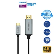 Philips USB Type-C To HDMI 2.0 Cable Converter 1.5m SWV5010