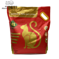 天然玉米木薯 珍珠混合砂 原味3.0mm 豆腐貓砂x木薯貓砂 (6公斤)
