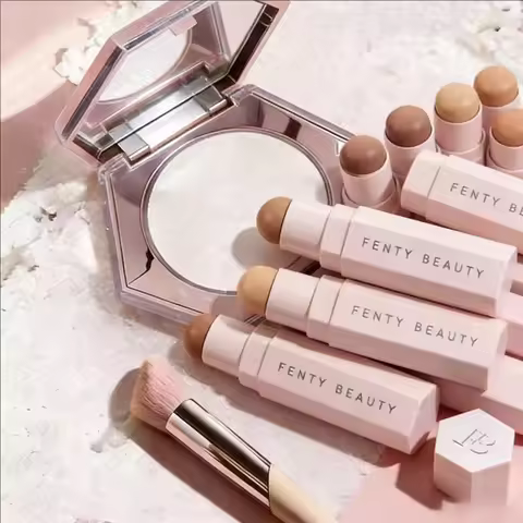 Fashion Fenty Beauty Contour Stick Concealer Face Highlighter Shadow Contouring Stick Matte Natural 