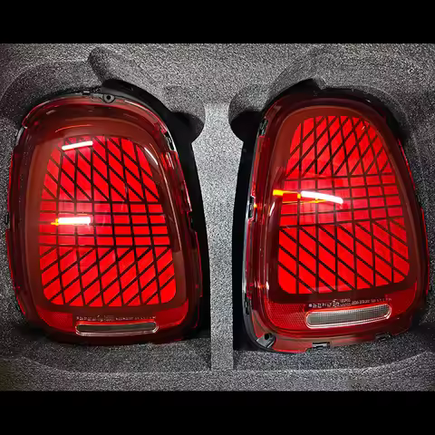 Brand New Union Jack F66 F67 Racing Style Led Breathe Type Taillights For Pre Lci And 2LCI Mini Coop