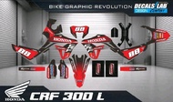 สติ๊กเกอร์ CRF300 L เต็มคัน *ใส่เบอร์รถ ชื่อ ข้อความแจ้งไว้ในแชทได้เลย*