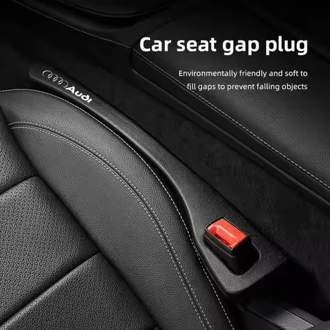 2Pcs Car Seat Gap Plug Seats Leak Proof Filler Strip Accessories For Audi A7 A3 A4 A6 A5 Q5 A1 Q7 Q3