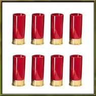 8PCS 12 Gauge Shot Glasses Tequila Shot Glass Suitable for Bar Home