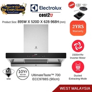 Electrolux 90cm UltimateTaste™ 700 Inverter Chimney Kitchen Hood | ECC9788S (Chimney Hood Range Hood