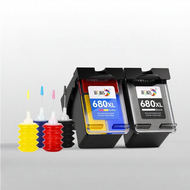 Compatible HP 680 Ink Cartridges for DeskJet
