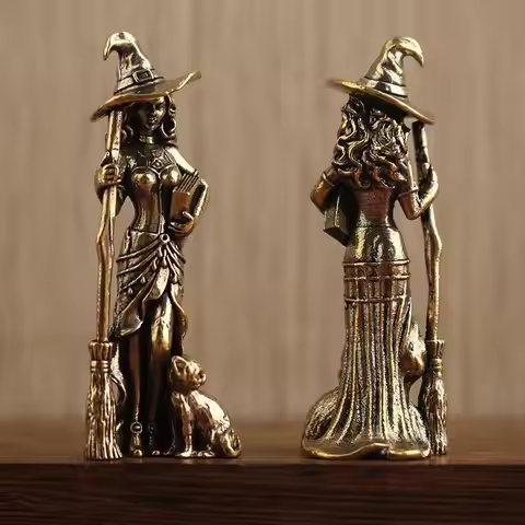 Magic Moon Ornament, Home Decor, Living Room/Entrance Decoration, Home Furnishings, Wizard Statue