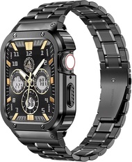 Bộ sửa đổi sang trọng Mod Khung kim loại Viền cho Apple Watch 11 10 Band Case iWatch Series 42mm 46m