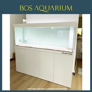 Solar Tank Aquarium with Cabinet 6x2x2.5ft / 6x2x3ft