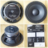 Speaker 10 Inch Rcx 10500 Middle Range