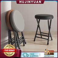HJY Folding Stool Household Circular Stool Fashionable And Thickened Nordic Living Room Circular Adu