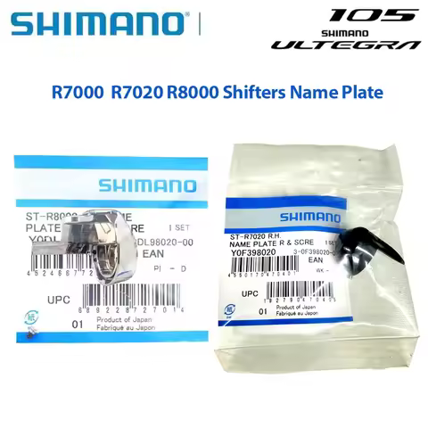 Shimano ULTEGRA 105 r7000 R7020 R8000 Name Plate & Fixing Screw Left Right Hand road bike Original p