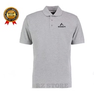 Men's Polo Shirt Distro Short Sleeve Logo Eg3r Text Lite - Kaos Distro100% Catoon Print Black