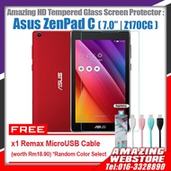 Asus ZenPad C ( 7.0” | Z170CG ) HD Tempered Glass Screen Protector Combo1