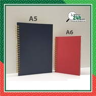 Aesthetic paper cover notebook - Fort paper 100gsm - A6 size