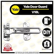 YALE DOOR ACCESSORIES DOOR GUARD V18L USD26D SATIN NICKEL COLOUR EASY TO INSTALL