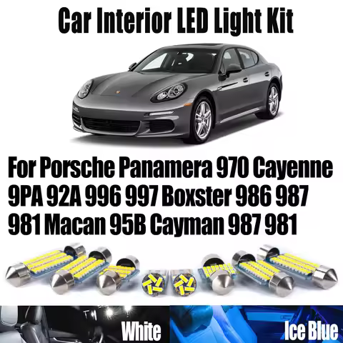 For Porsche Panamera 970 Cayenne 9PA 92A 996 997 Boxster 986 987 981 Macan 95B Cayman 987 981 Car LE