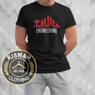 Civil Engineering Civil Engineering T-shirt Distro Clothes