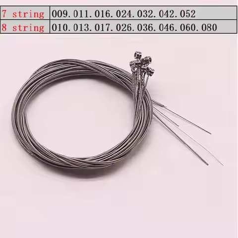 7 string 8 string Electric Guitar Strings