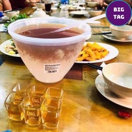 Wine chiller with ladle, PP plastic fruit chiller, safe for health