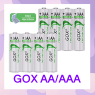 GOX 1.2V Ni-MH AA 2450mAh or AAA 900mAh Rechargeable Battery