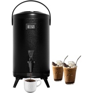 Insulated Beverage Dispenser 3.2 Gallon Hot Beverage Dispenser, Hot and Cold Drink Dispenser, Therma