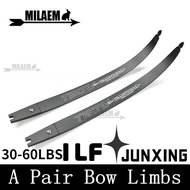 TBOW 30-60lbs Recurve Bow Limbs ILF TakeDown Maple Laminated Shooting